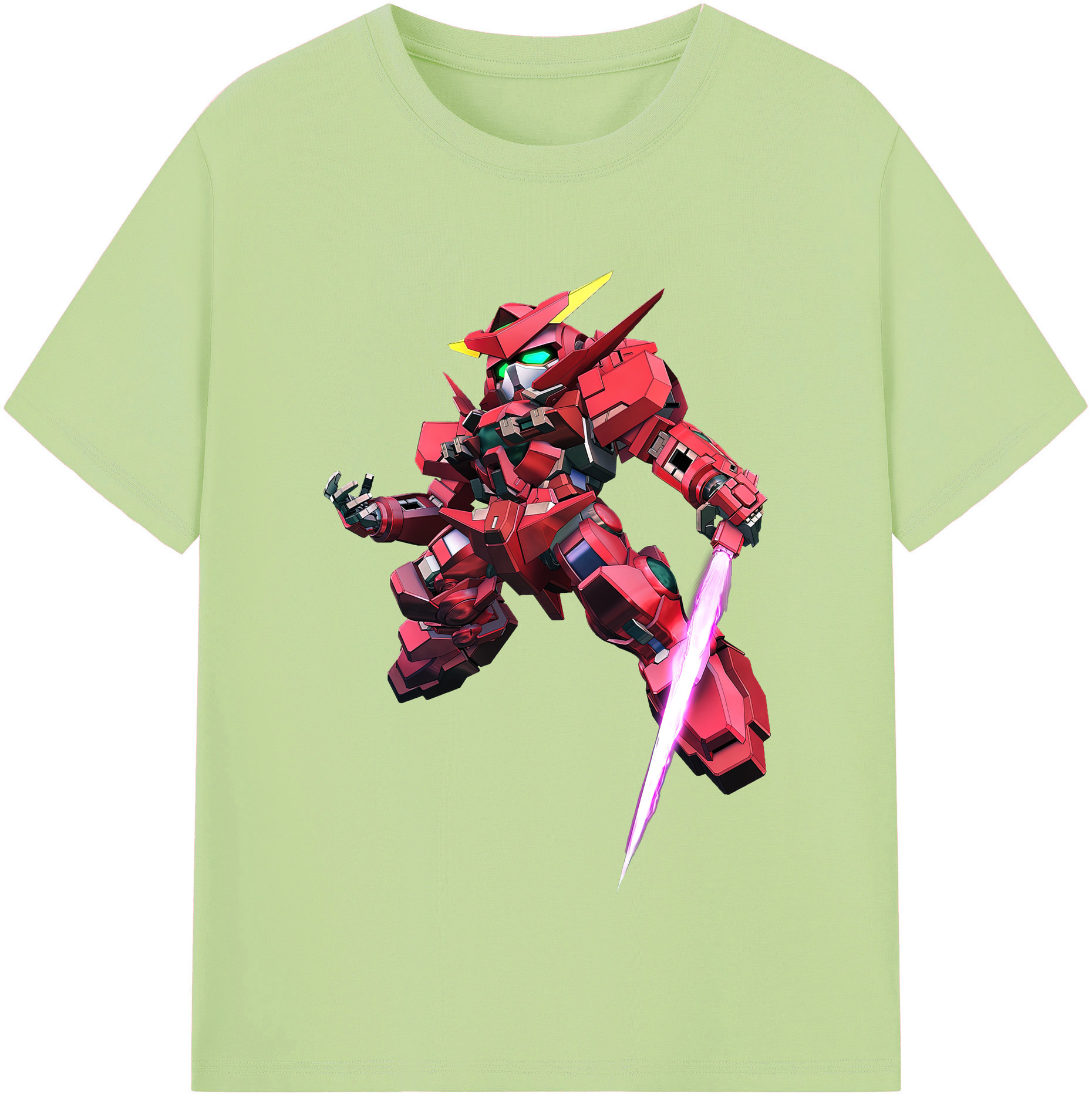 （画像用） 機動戦士ガンダム Mobile Suit Gundam 綿100％半袖Tシャツ（フロントプリント）